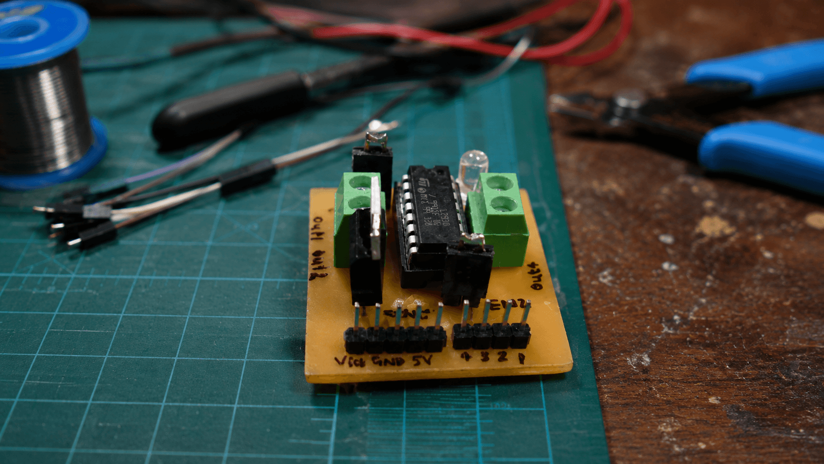 How to Make L293D Motor Driver Module