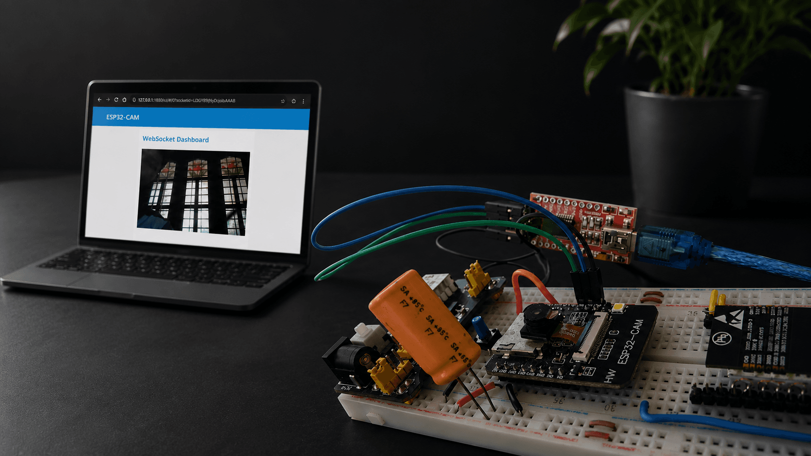 ESP32-Cam Live Stream Using WebSocket